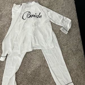 Boohoo Bride Pajamas